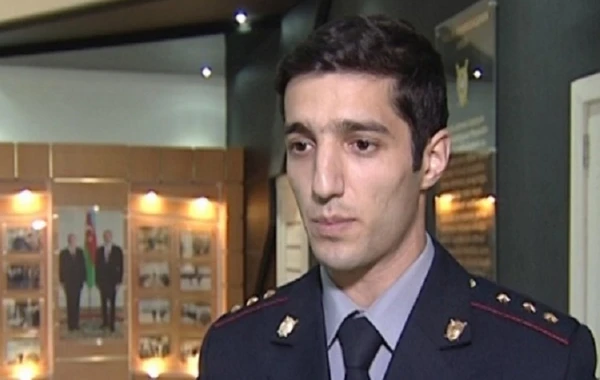 Vətəndaşı ölümdən xilas edən polis danışdı - VİDEO