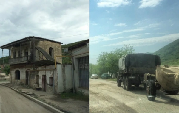 Qarabağdan son görüntülər: Bakıdan Yerevana gedən yol (VİDEO)