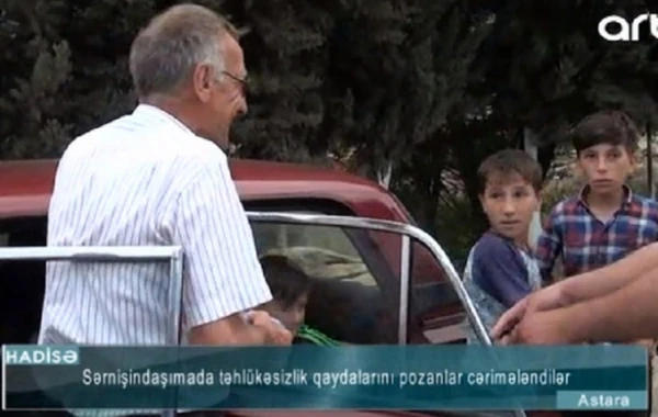 Nəvələrini gəzdirən baba saxlanıldı: “Hələ yarısı evdə qalıb” - REYD (VİDEO)