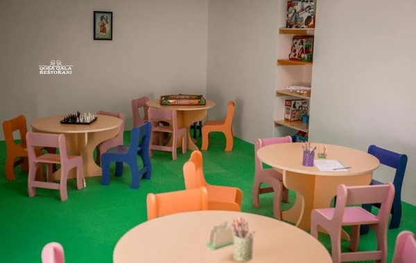"Qoşa Qala" restoranında ailəvi istirahət üçün əla fürsət:  Uşaqlar üçün Oyun otağı (FOTO)