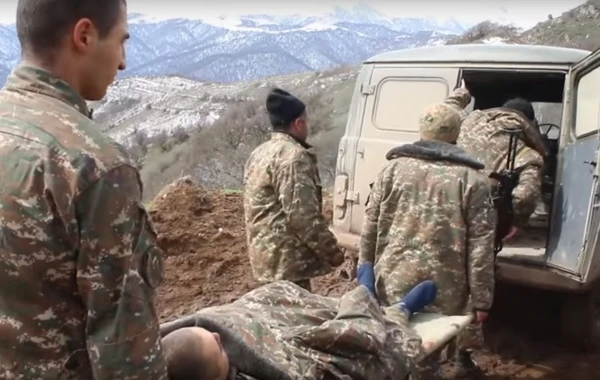 Ordumuzun sarsıdıcı zərbələrindən sonra ermənilər itkilərini etiraf etdi