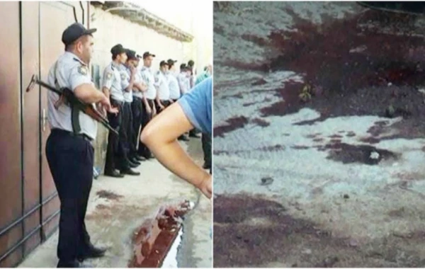 Hacıqabuldakı dəhşətdən ilk görüntülər (FOTO)