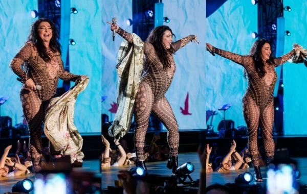 Настоящая «Жара»! Лолита разделась на сцене в Баку (фото)