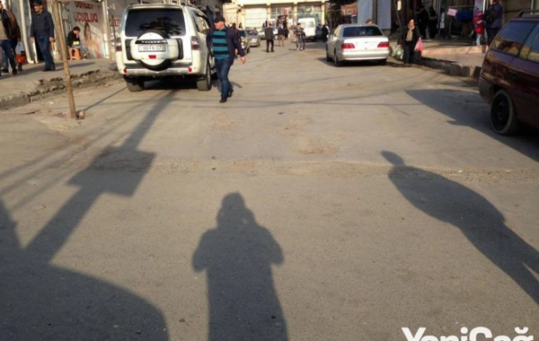 "8-ci km bazarı"nda gərgin anlar: 500 nəfərin köşkü söküldü (FOTOLAR)