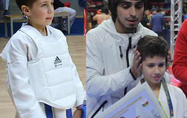 8 yaşlı azərbaycanlı idmançının fantastik uğuru: 5 aya dünya ikincisi oldu (FOTO)