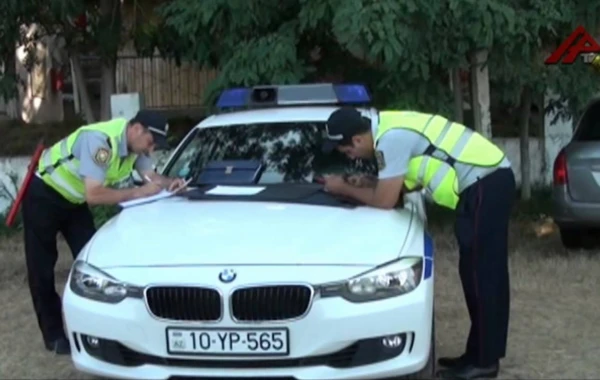 Yol hərəkəti qaydalarını pozan piyadalara qarşı reyd keçirildi