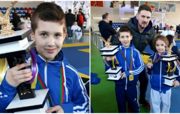 8 yaşlı Rafael Beynəlxalq turnirin qalibi oldu (FOTO)