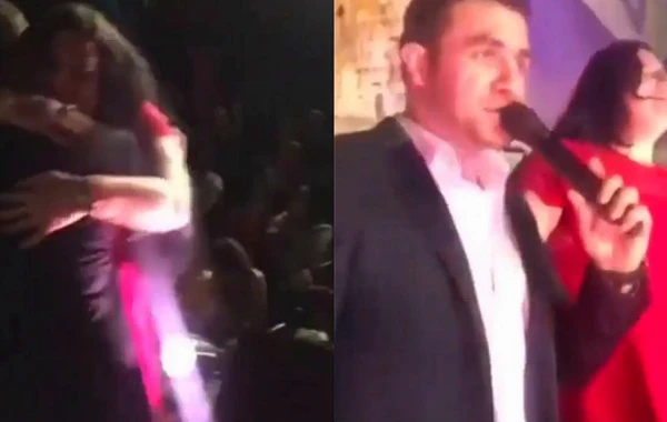 Talıb Talehin konsertində olay. Cavan qız səhnəyə çıxıb rəqsi ilə hər kəsi təəcübləndirdi (VİDEO)