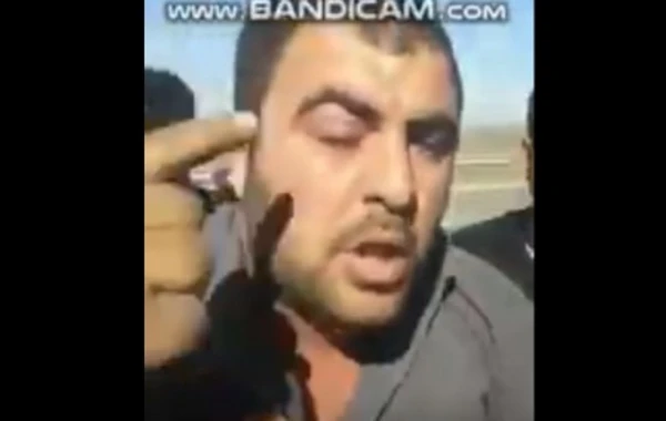 Yol polisi ilə sürücü arasında əlbəyaxa dava: "Mənim paqonumu cıranın arvadını..." (VİDEO 16+)