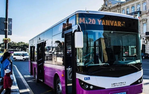 Bakıda 22 marşrut avtobusunun yolu dəyişdirildi – SİYAHI + XƏRİTƏ