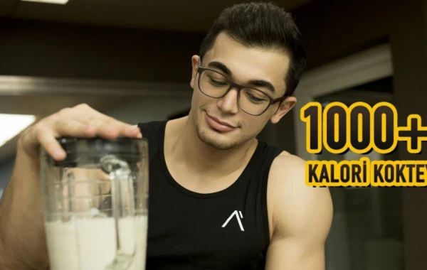 Kökəlmək istəyənlər üçün 1000 + kalorili kokteyl (VİDEO)