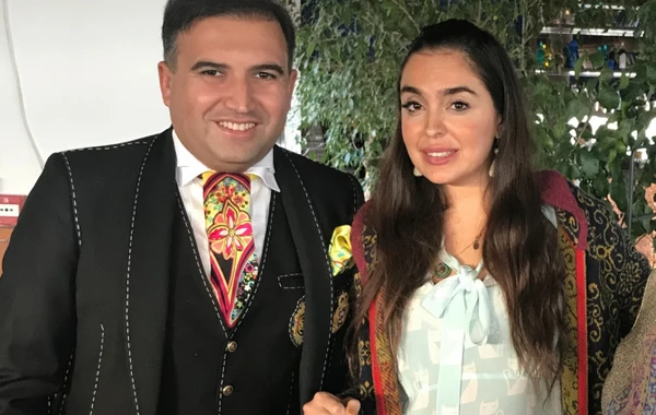 Hacı Nuran Leyla Əliyevanı təbrik etdi (FOTO)