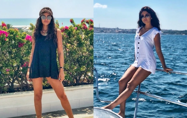 İstirahətə gedən Pərvinin başına iş gəldi - FOTOLAR