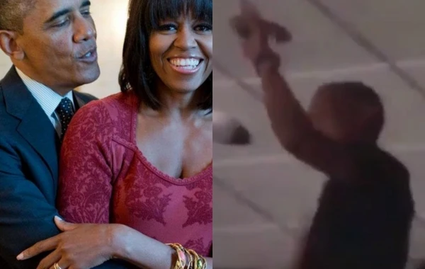 Barak Obama ilə həyat yoldaşı Beyonsun konsertində belə rəqs etdi - VİDEO