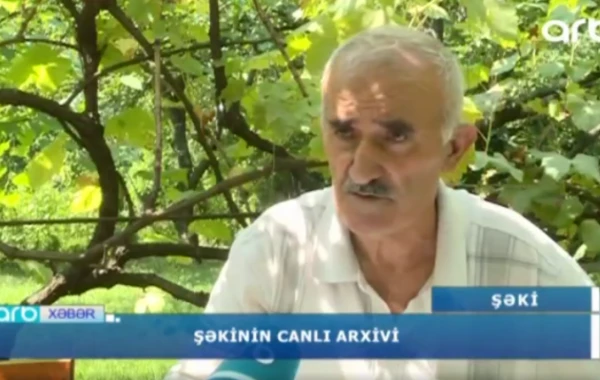 “Atasının ölüm tarixini məndən soruşur” – Şəkinin 67 yaşlı canlı arxivi – VİDEO