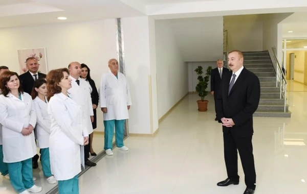 İlham Əliyev: Azərbaycanda ən müasir xəstəxana olmayan bir dənə də şəhər qalmayacaq