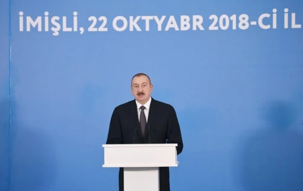 İlham Əliyev: Yeni kanalın açılışı kənd təsərrüfatının inkişafına daha da böyük təkan verəcək