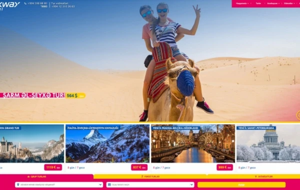 “Silk Way Travel” turizm şirkətinin yeni saytı təqdim olunub