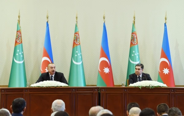 Prezident İlham Əliyev: Azərbaycan-Türkmənistan münasibətlərinin çox böyük potensialı var