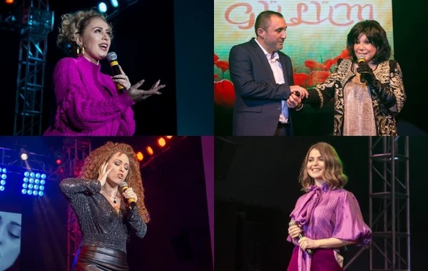 Konserti mərhum həyat yoldaşına həsr etdi: "Sənin ruhun qarşısında söz verirəm ki..." (FOTOLAR)