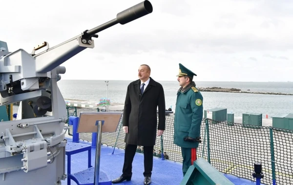 Prezident “Tufan”la tanış olub - FOTO
