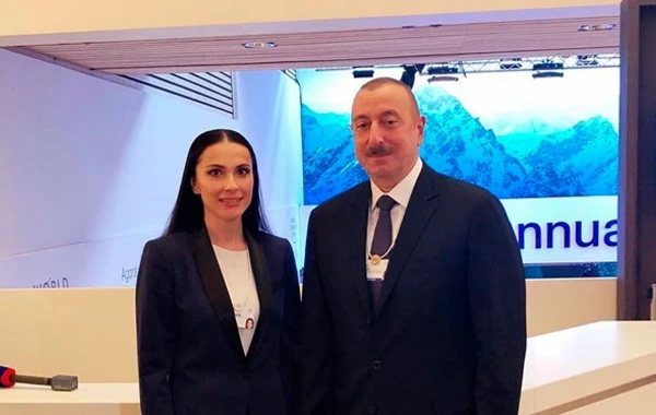 İlham Əliyevdən müsahibə alan Nailə Əsgər-zadə: "Xəyallar gerçəkləşir" (FOTOLAR)