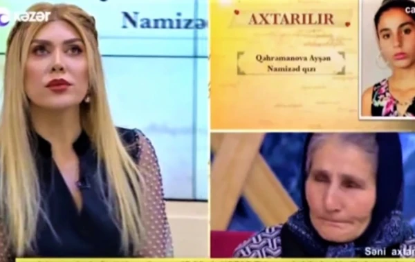 Anaya canlı efirdə 16 yaşlı qızının ölüm xəbəri verildi - "Moyka"nın arxasından tapılıb (VİDEO)