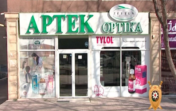 Bakıda aptekə basqın – FOTO