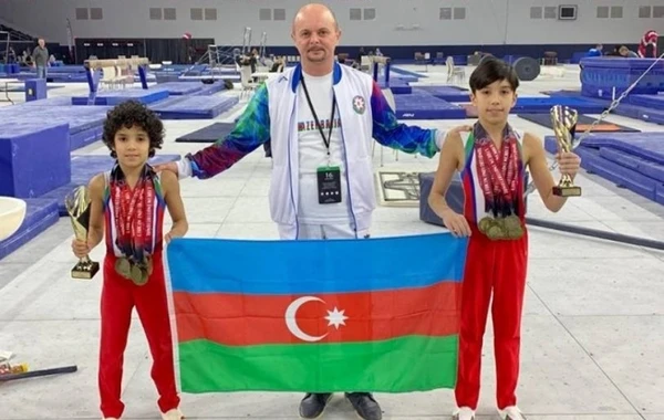 Xəlilov qardaşları ABŞ-da 10 qızıl medal qazandı - FOTO