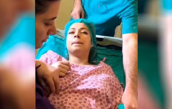 Aparıcı Mələk keçirdiyi əməliyyatı "Instagram"da yayımladı - VİDEO