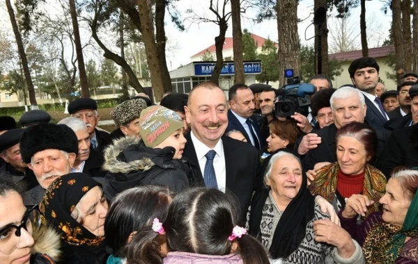 Prezident İlham Əliyev: Mən həmişə xalqın dəstəyinə arxalanmışam