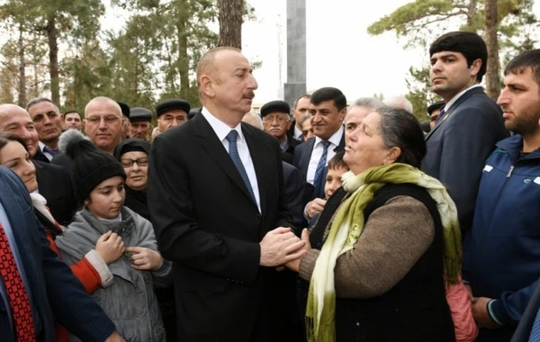 Prezident evi uçan qadınla bağlı tapşırıq verdi (VİDEO)