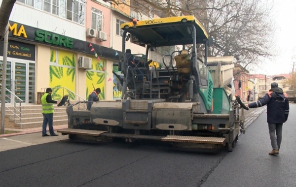 Bakının böyük rayonunda yollar təmir olunur – VİDEO