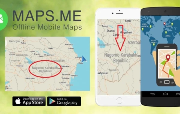 “Maps.me” şirkətindən Azərbaycana qarşı böyük təxribat - FOTO
