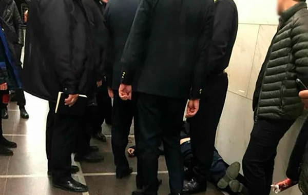 Bakı metrosunda həyəcanlı anlar – İnsan öldü