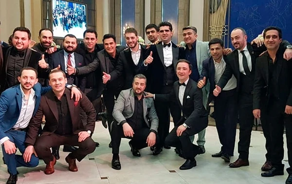 Şou əhli onun toyuna yığışdı - FOTOLAR