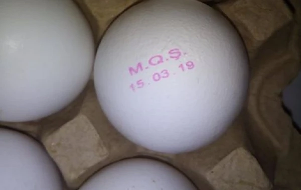 Sabah istehsal olunacaq yumurta "OBA" marketdə  bu gün satışa çıxarılıb - FOTOFAKT