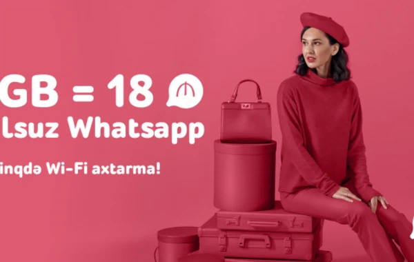 “Nar” nömrə ilə xaricdə “WhatsApp” pulsuzdur
