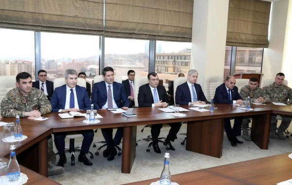 Nazirlikdə aprel şəhidlərinin ailə üzvləri ilə görüş keçirilib - FOTO