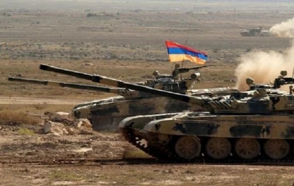 Ermənilər işğal etdikləri Azərbaycan torpaqlarında təlim keçirir