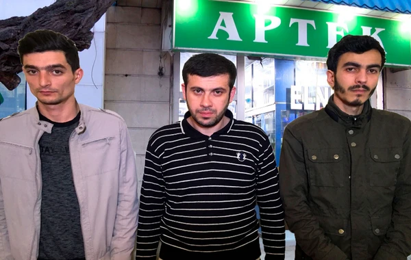 Bakıda aptek qarət edən dəstə üvzləri ifşa olundu – FOTO
