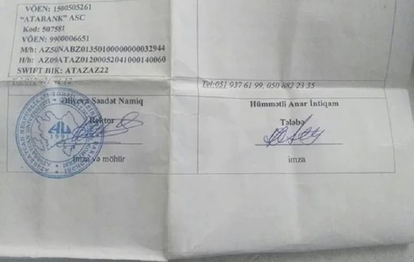 "Ofisiant işləyib anama baxıram" - Təhsil haqqını ödəyə bilməyən tələbə kömək istəyir
