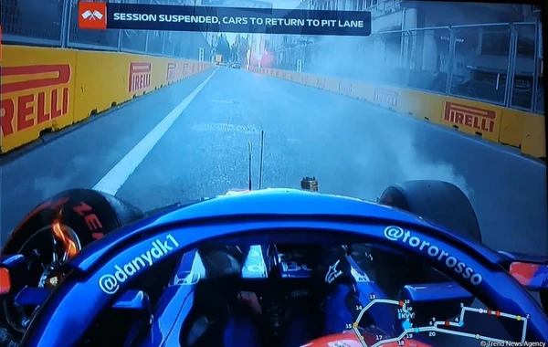 Formula 1-də daha bir qəza