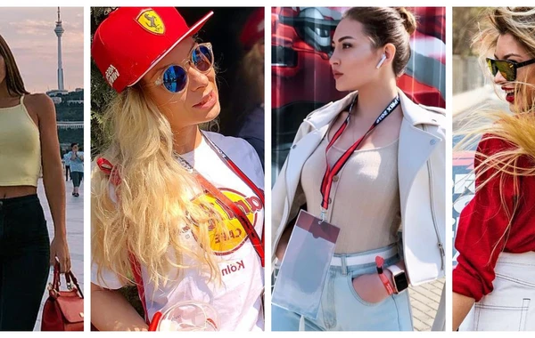 “Formula-1” gözəlləri - Bakıya gələn turist qızlar (FOTO)