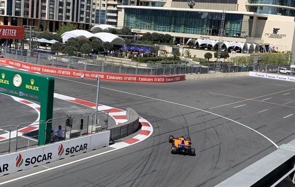Məşhurlarımız "Formula 1" yarışında - FOTO