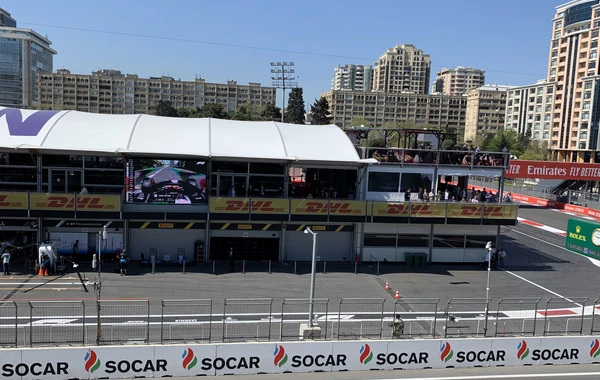 Məşhurlarımız "Formula 1" yarışında - FOTO
