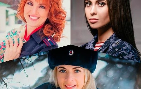 Rusiyanın ən gözəl hərbçi qadınları - FOTO
