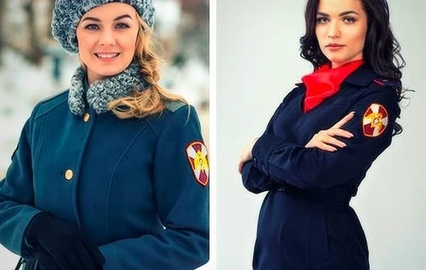 Rusiyanın ən gözəl hərbçi qadınları - FOTO