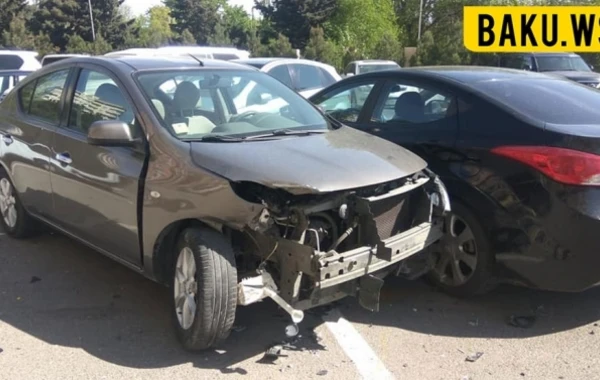 В Баку задержан водитель Land Cruiser, повредивший 12 автомобилей - ВИДЕО