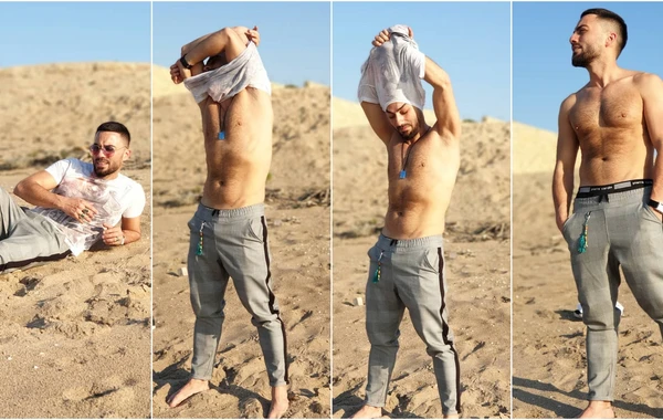 "Damarlarımı doğrayacam" deyən Kərimdən yarıçılpaq FOTOSESSİYA